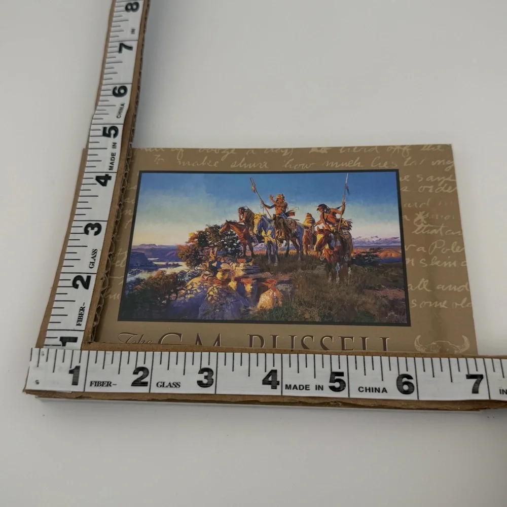 C.M. Russell Postcard Book - New Sealed